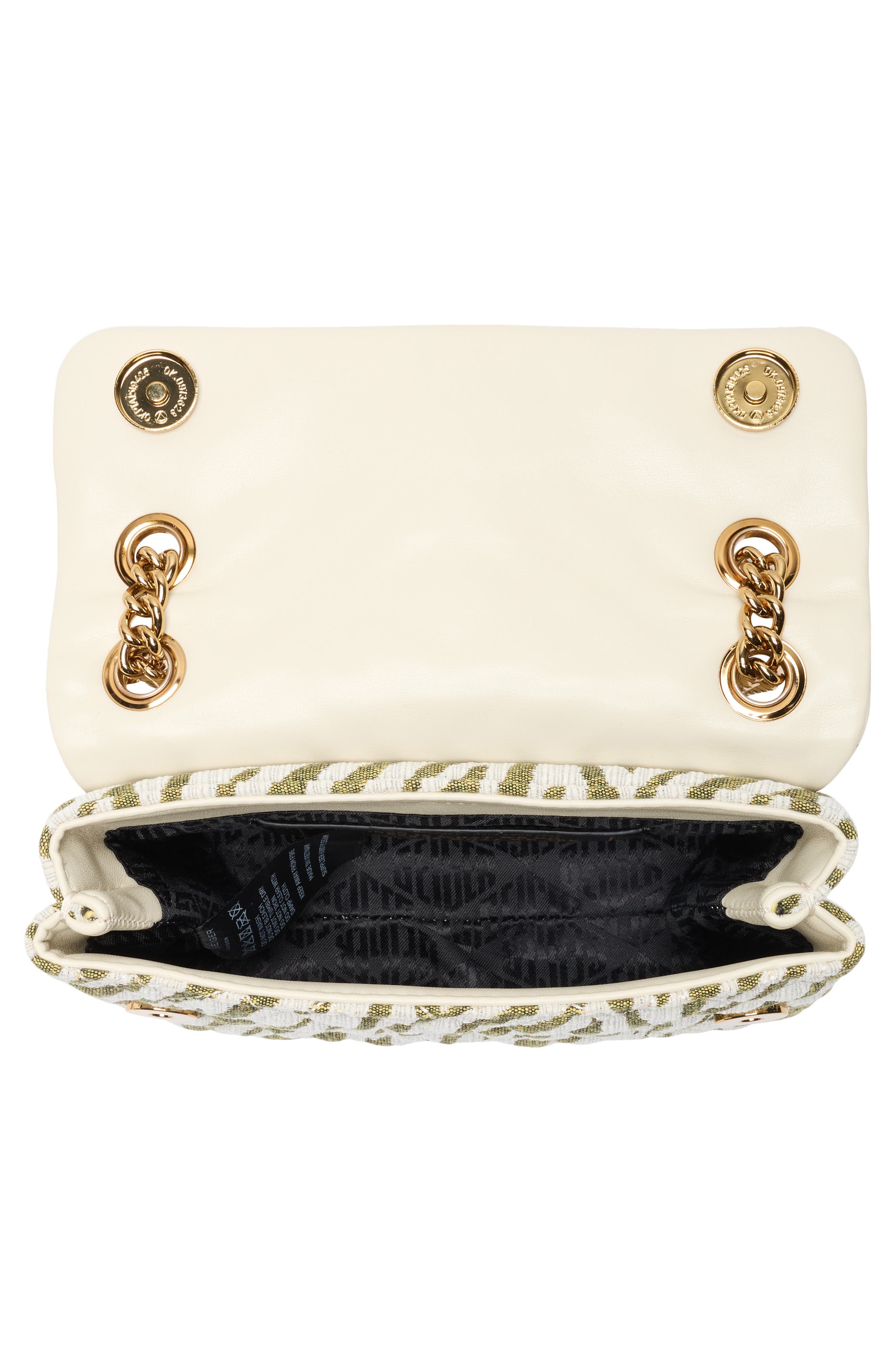 Kurt Geiger London Mini Brixton Mixed Media Crossbody Bag, Alternate, color, Open Green
