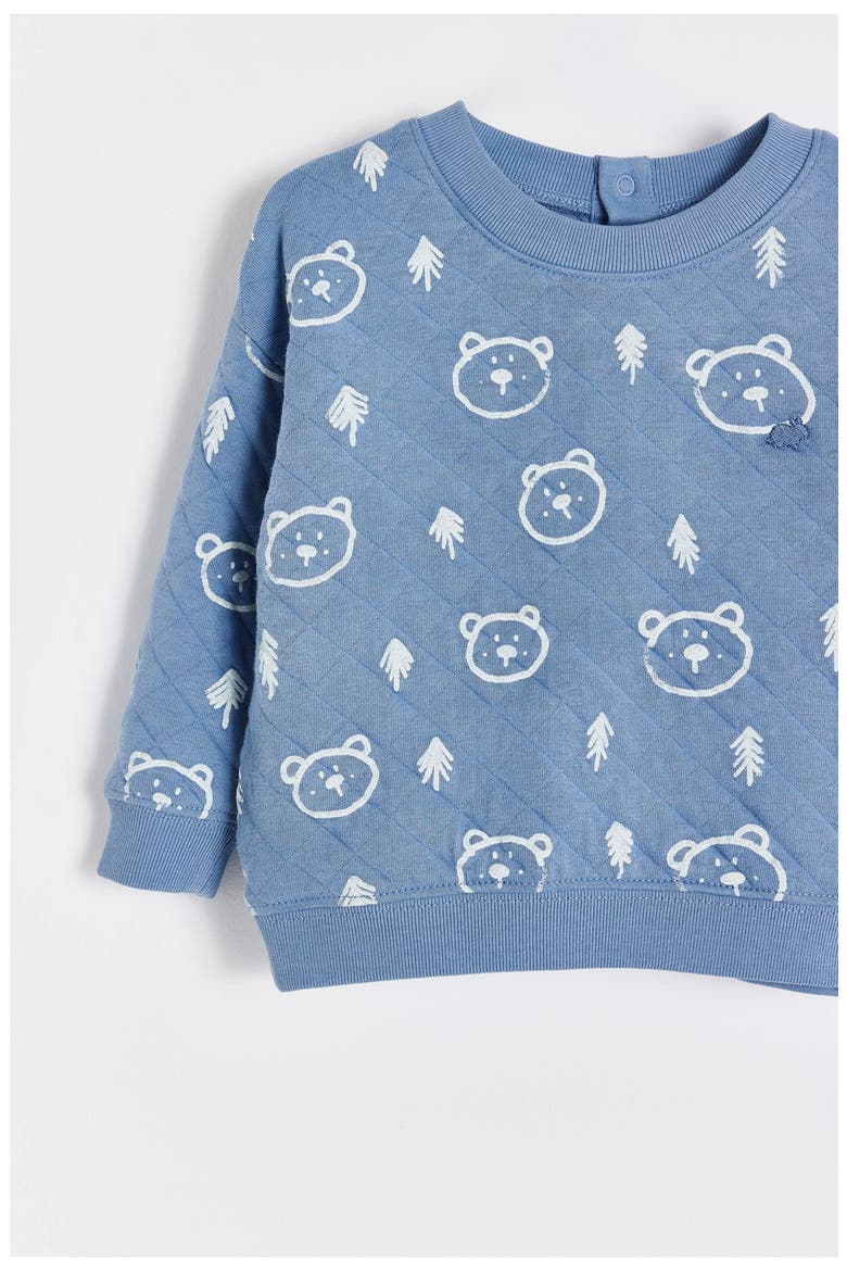 Pat Blue Sweatshirt for Infant, Alternate, color, PASTEL-BLUE