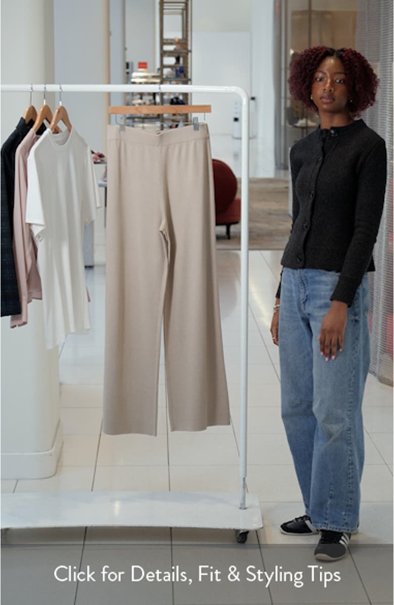 Krista Knit Wide Leg Pants, sales video thumbnail