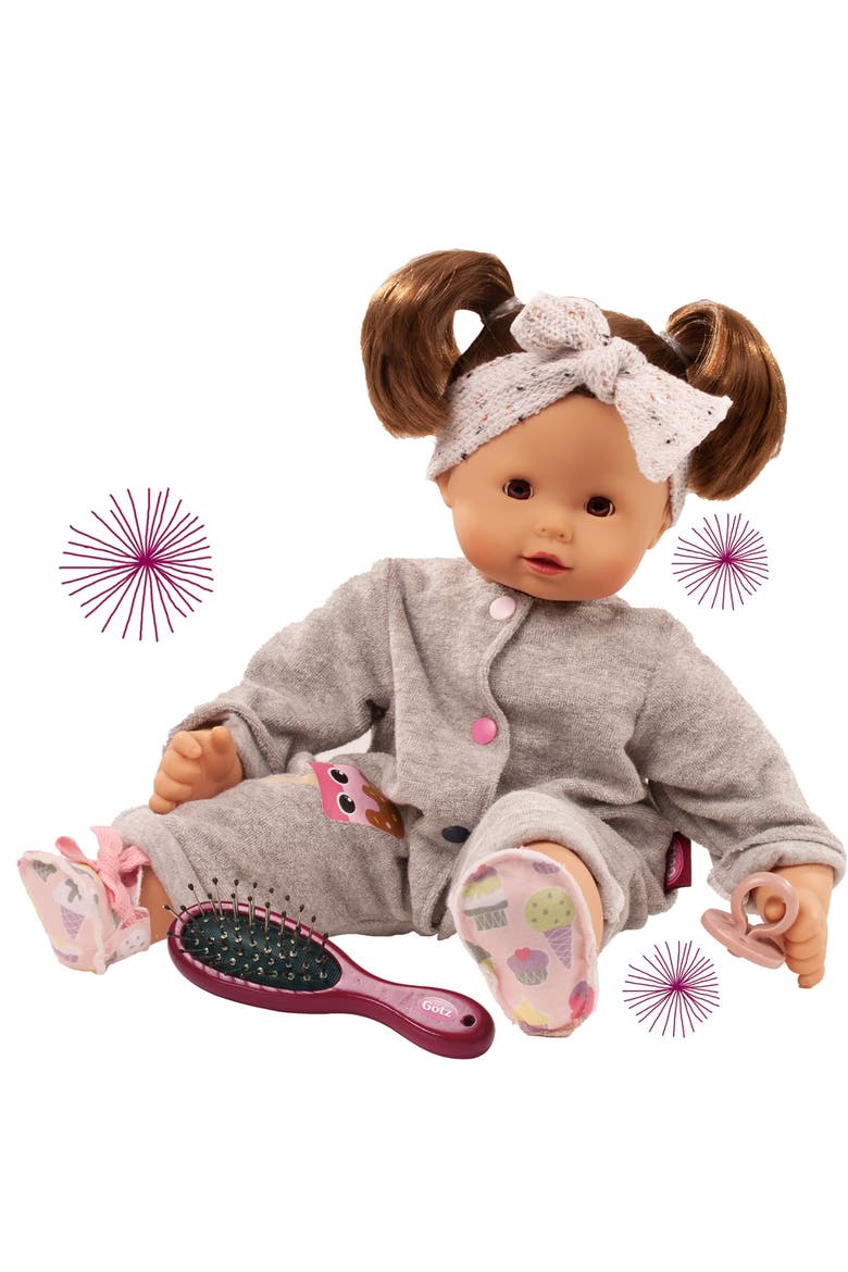 Maxy Muffin Popsicle - 16.5" Soft Baby Doll with Brown Hair to Wash & Style, Alternate, color, Multicolored