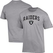 Champion Men's Champion Gray Las Vegas Raiders Arch Over Logo T-Shirt
