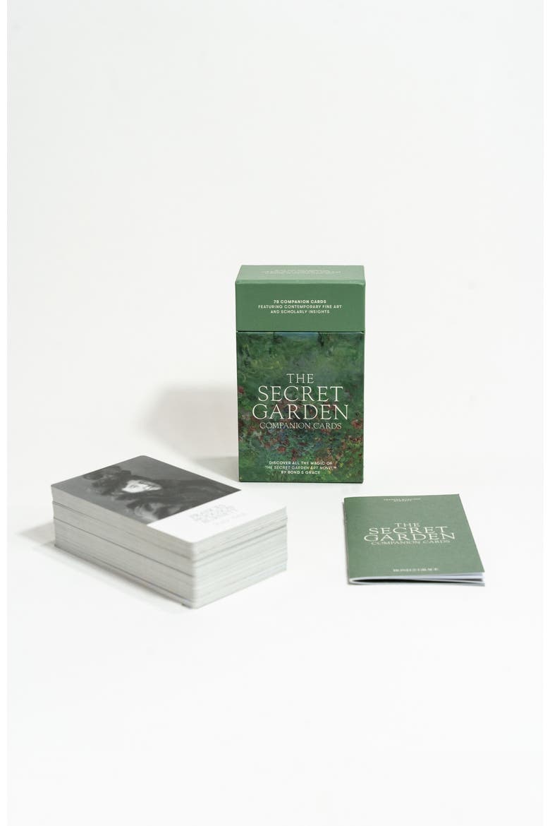 The Secret Garden Companion Cards, Alternate, color, Green