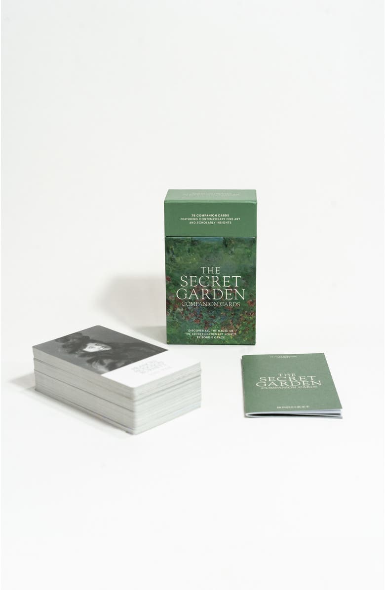 Bond & Grace The Secret Garden Companion Cards, Alternate, color, Green