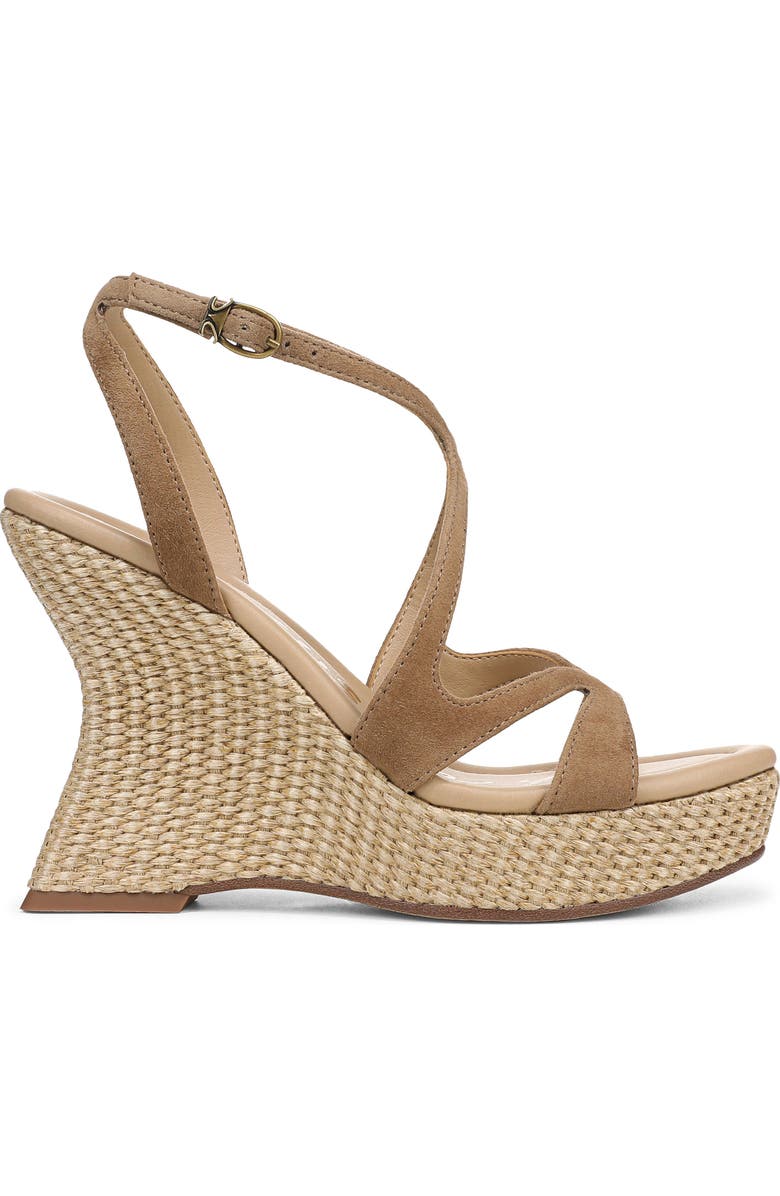 Circus NY by Sam Edelman Trina Platform Wedge Sandal, Alternate, color, Honeyed Oak