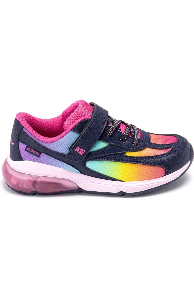 Stride Rite Kids' Made2Play<sup>®</sup> Phantom Light-Up Sneaker, Alternate, color, Rainbow
