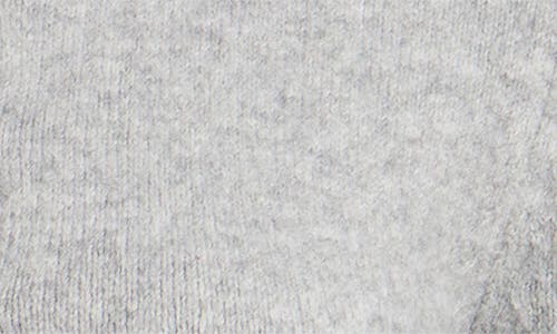 Mango Fleur Ruffle Cardigan In Gray