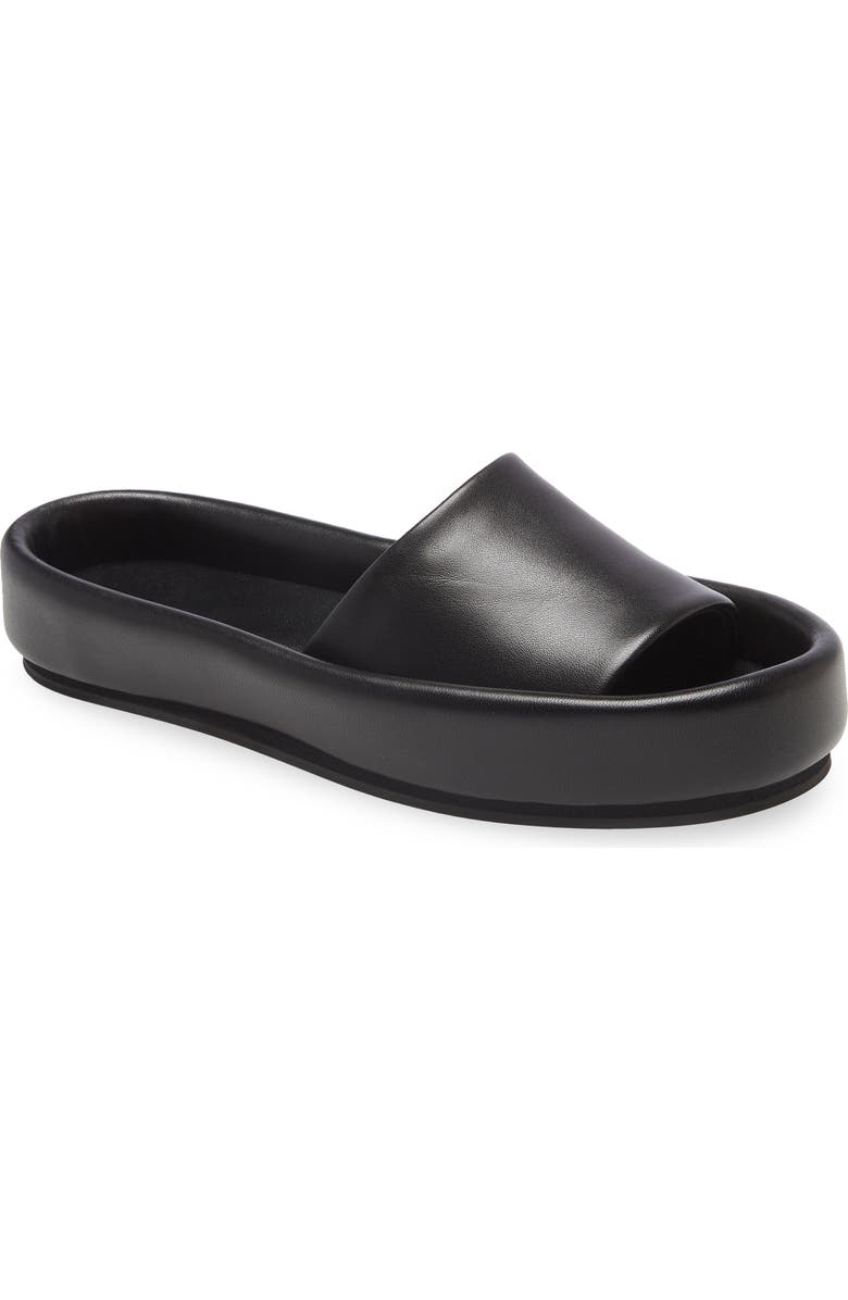 Khaite Venice Slide Sandal, Main, color,
