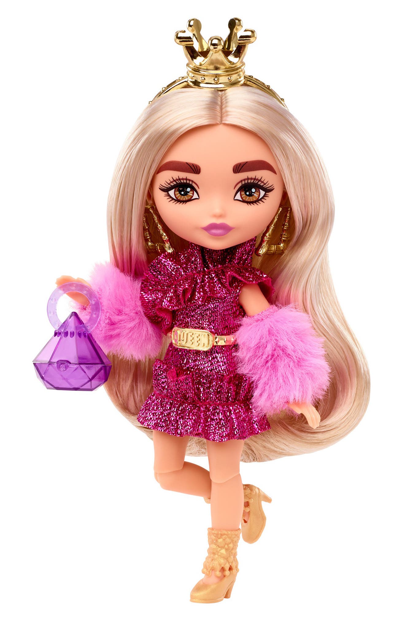 Mattel Gold Crown Barbie Extra Mini Doll | Nordstromrack
