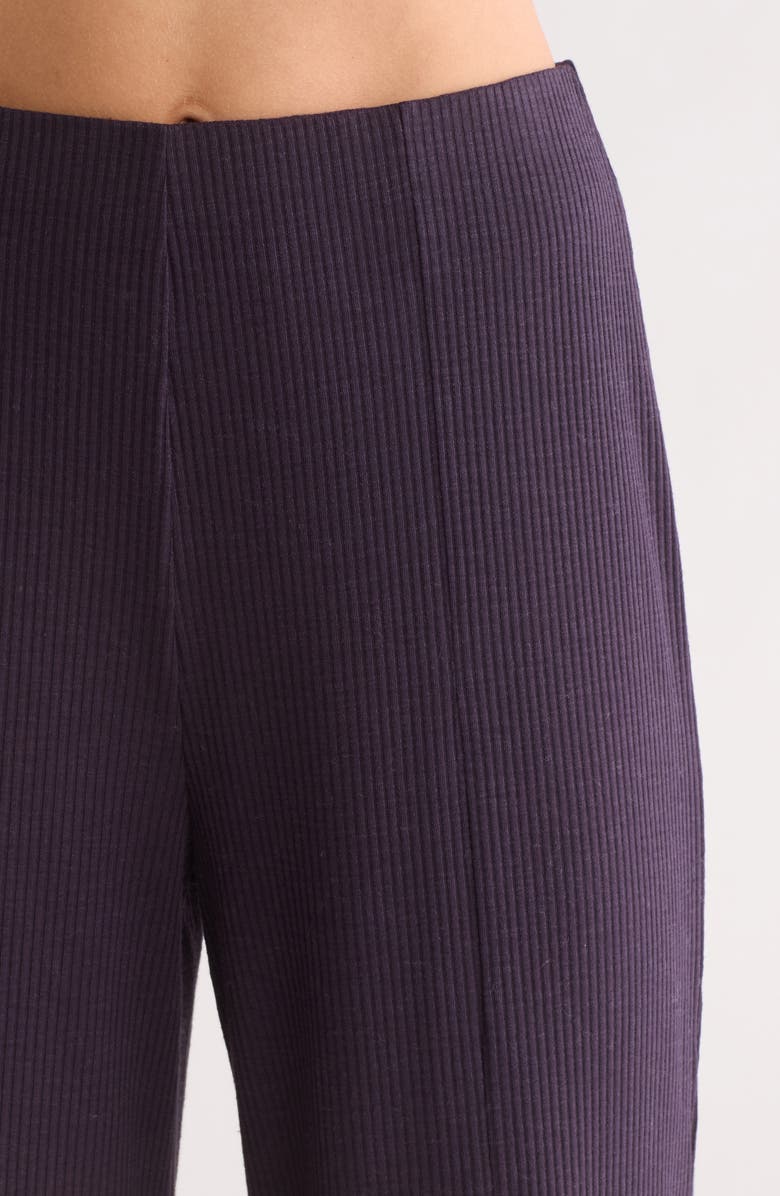 Honeydew Work from Home Rib Pajamas, Alternate, color, 