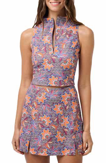 TravisMathew Sunfire Half Zip Tank