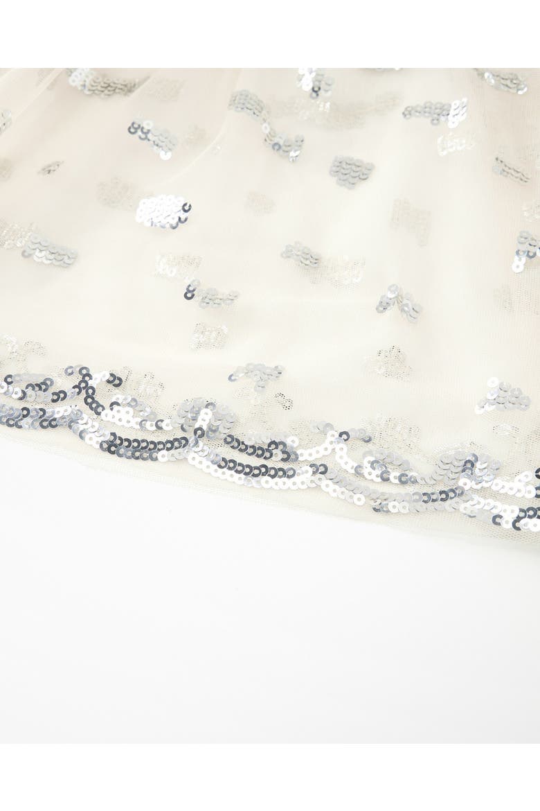 Tabitha Sequin Maxi Dress, Alternate, color, Creme