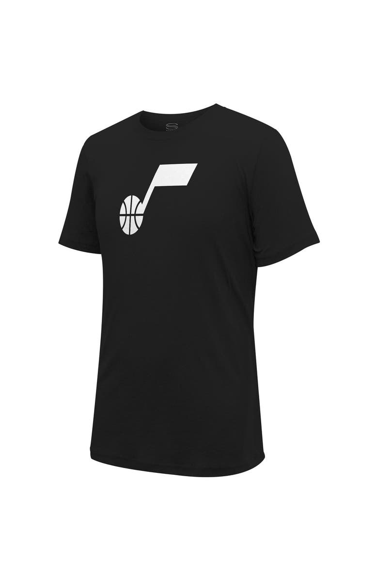 Stadium Essentials Unisex Stadium Essentials Black Utah Jazz Primary Logo T-Shirt, Alternate, color, Black