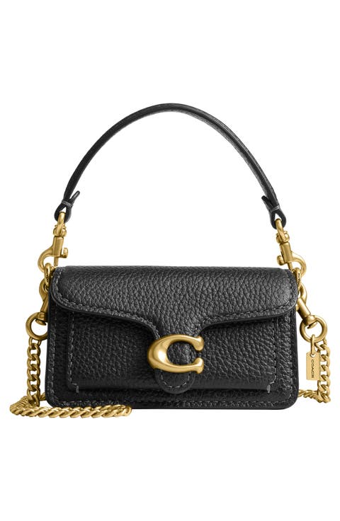 Leather Tabby Bag Charm