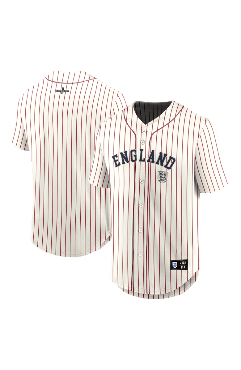 FANATICS Men's Fanatics Cream England National Team Oversized Baseball Jersey, Main, color, Cream