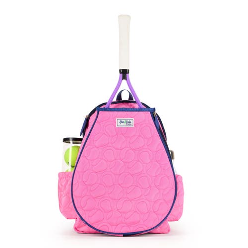 Ame & Lulu Little Love Tennis Backpack In Pink