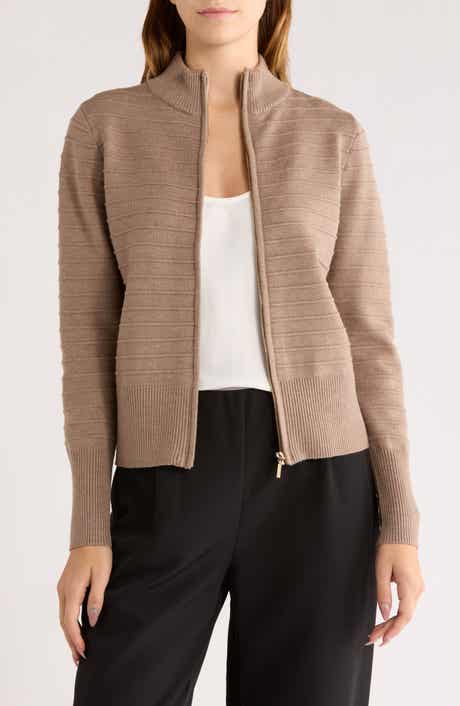 BY DESIGN Mason Full Zip Sweater