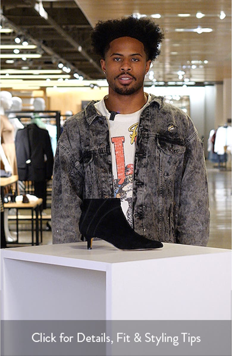 Faraday Kitten Heel Bootie, sales video thumbnail