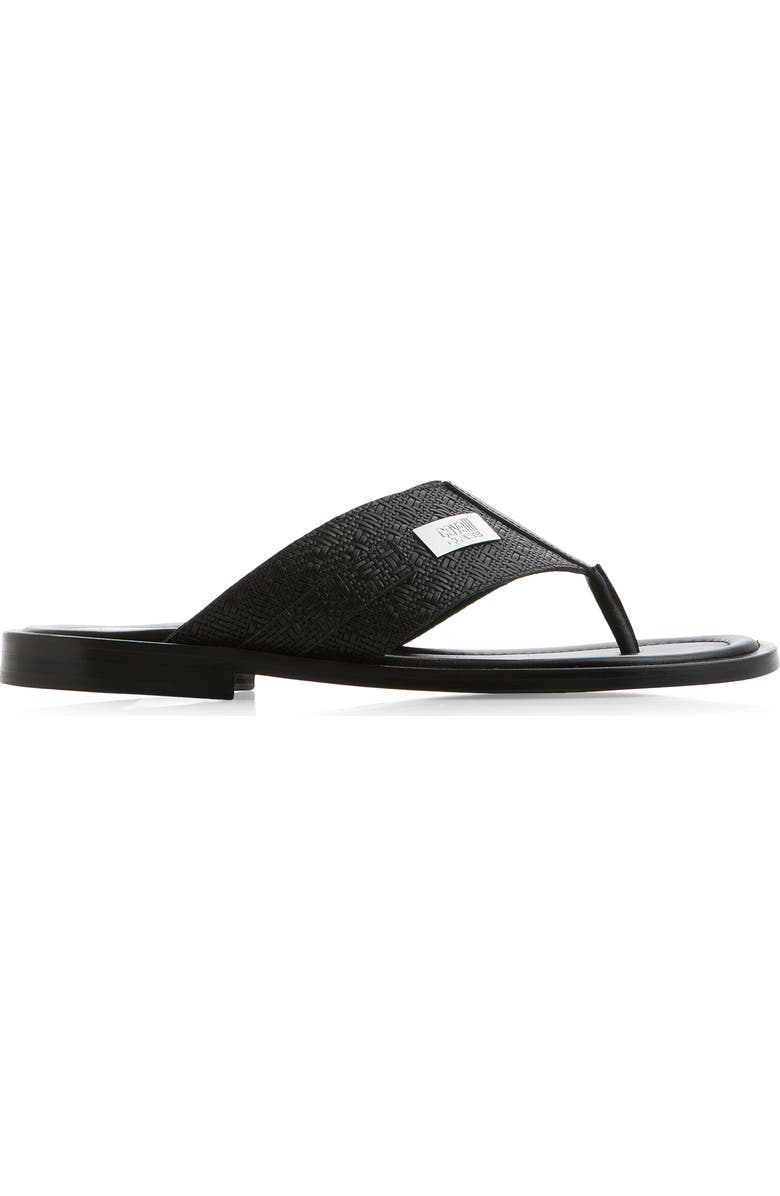 Roberto Cavalli Flip Flop, Alternate, color, Black