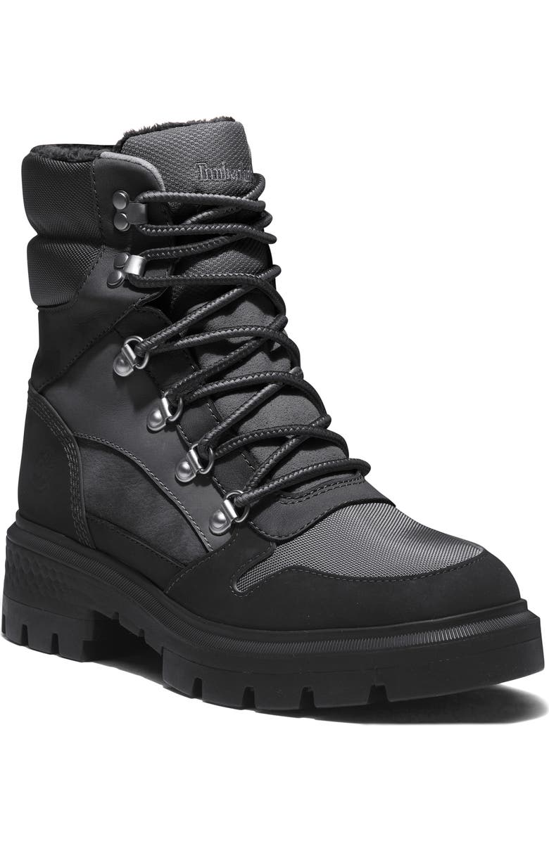 Timberland Cortina Valley Faux Shearling Lined Waterproof Boot, Main, color,