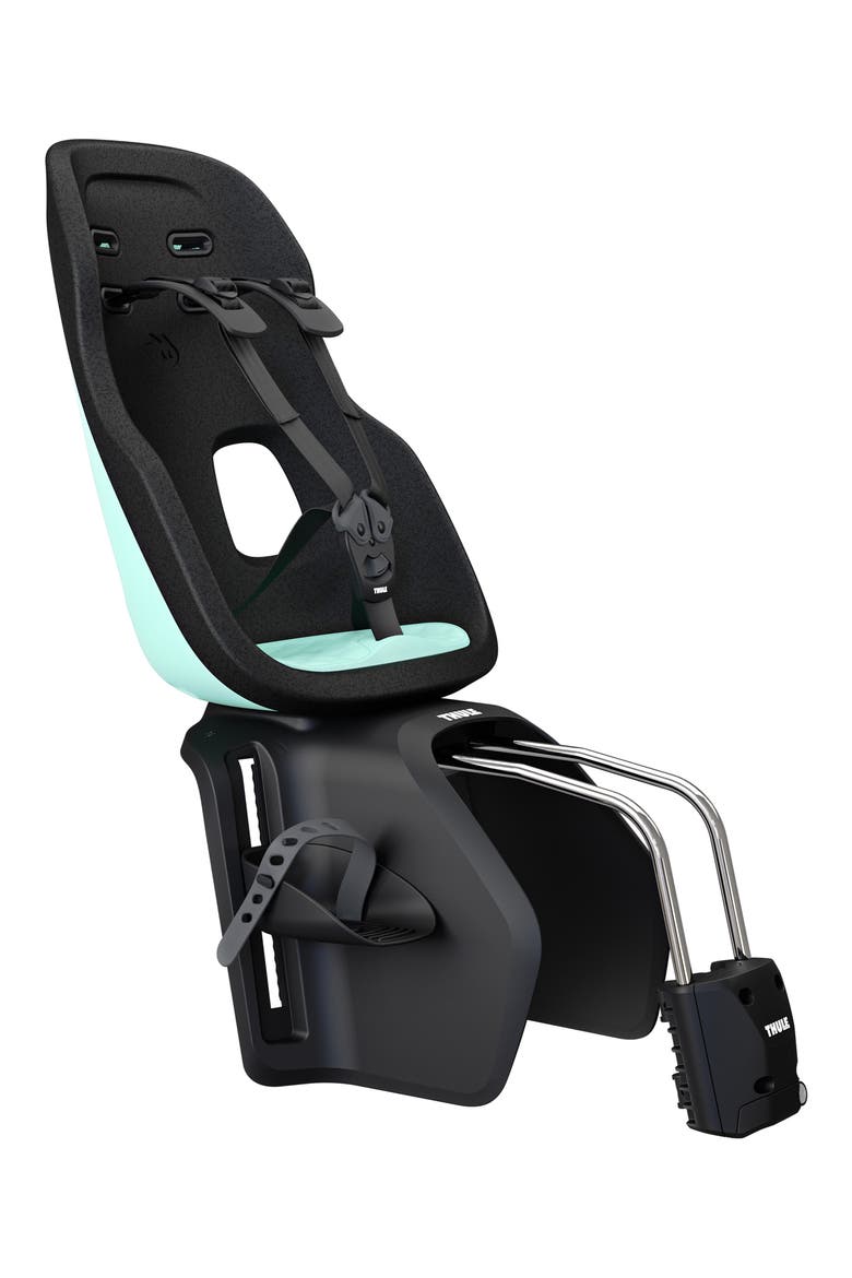 Yepp Nexxt2 Maxi Frame Mount Child Bike Seat, Main, color, DEEP TEAL/ MINT LEAF