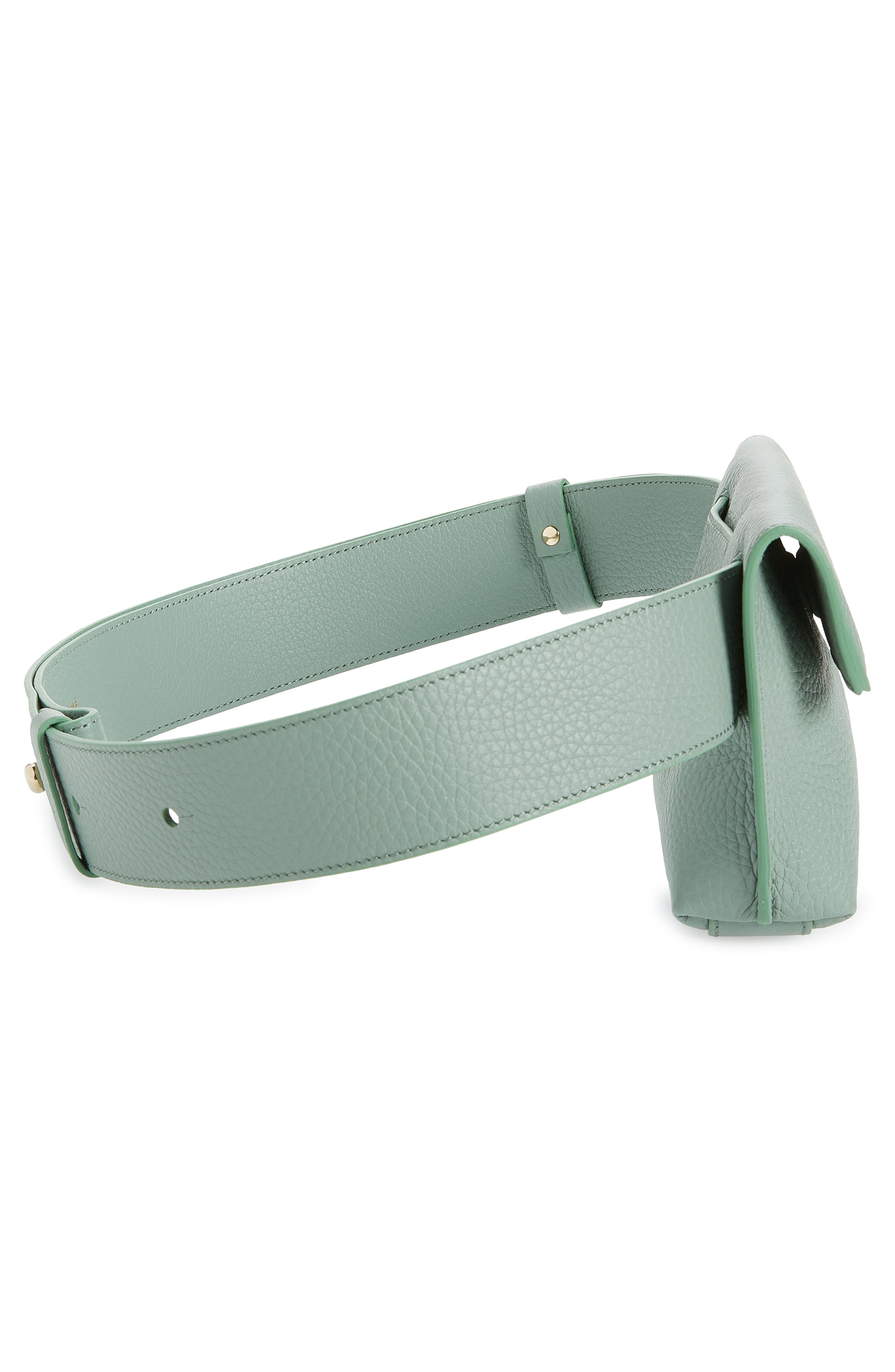 Yvonne Koné Yari Leather Belt Bag, Alternate, color, 