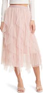 NIKKI LUND Wendy Beaded Tulle Skirt