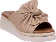 GOOD CHOICE NEW YORK Harlow Platform Wedge Slide Sandal