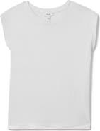 Reiss Morgan Cap Sleeve Cotton T-Shirt