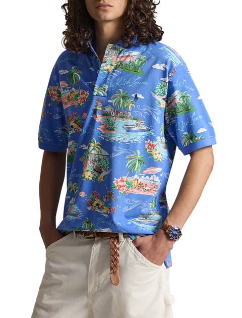 Big & Tall Bahamas Bear Polo Shirt