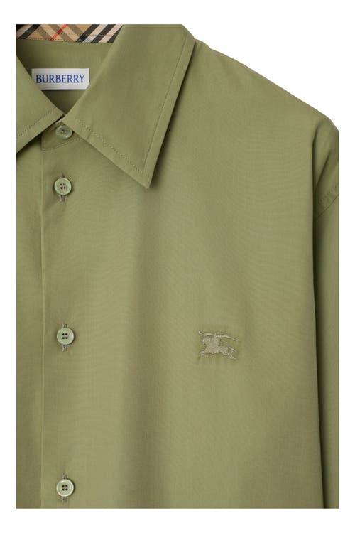 Burberry Cotton Poplin Slim Shirt