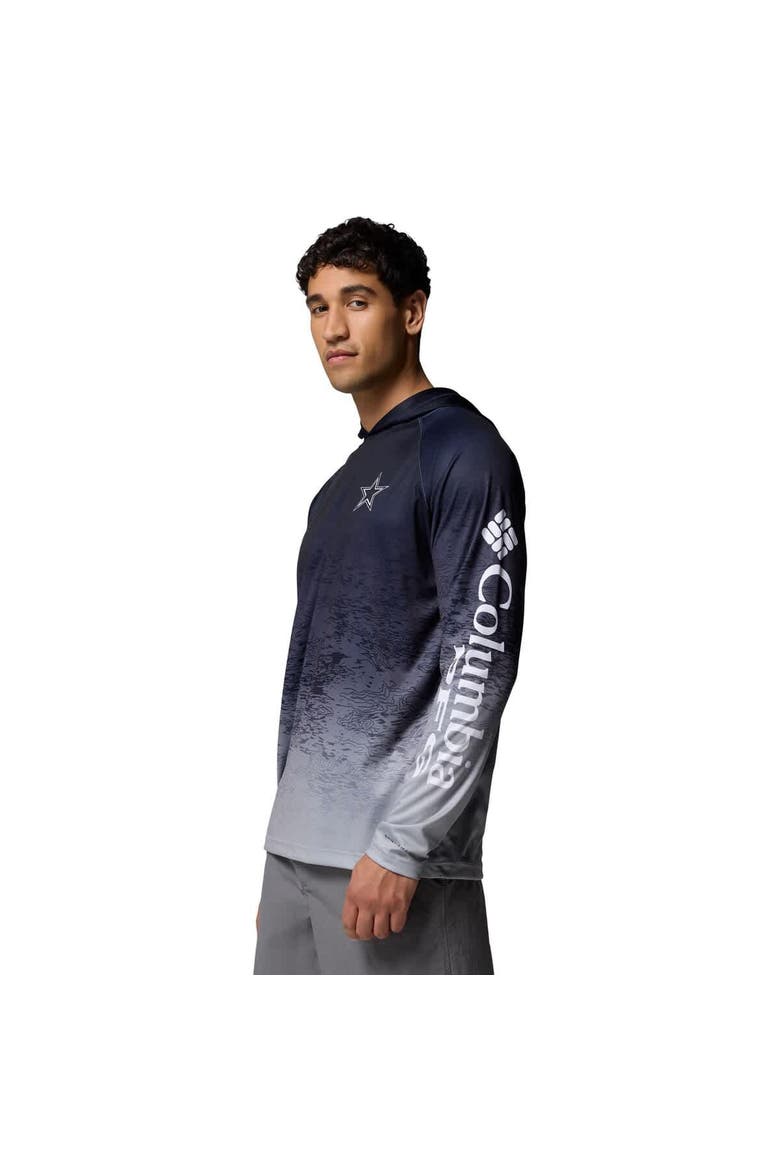 Men's Columbia  Navy Dallas Cowboys Super Terminal Tackle Hoodie, Alternate, color, Navy