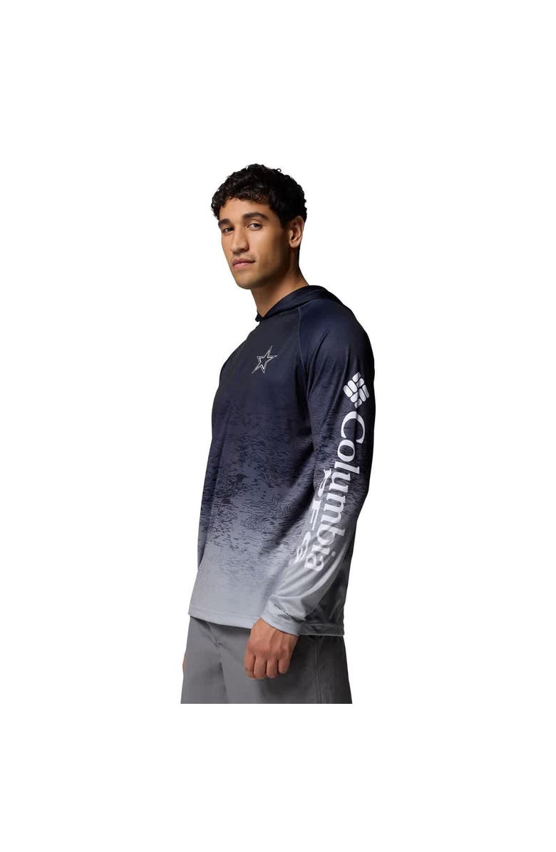 Columbia Men's Columbia Navy Dallas Cowboys Super Terminal Tackle Hoodie, Alternate, color, Navy