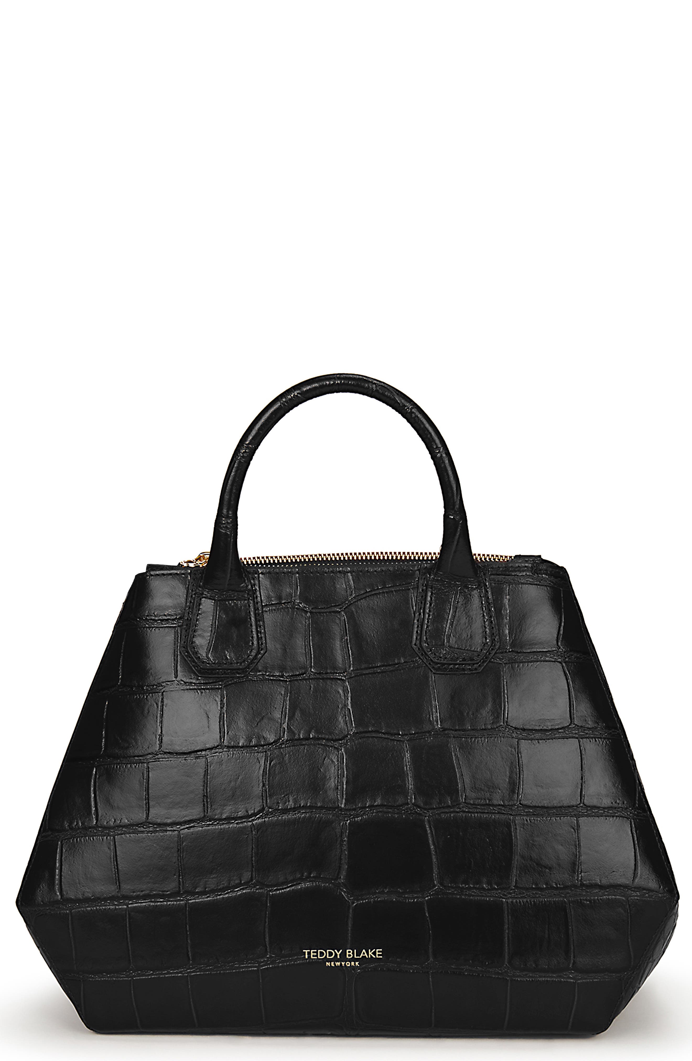 Teddy Blake Vera Croco 14", Main, color, Black/Red