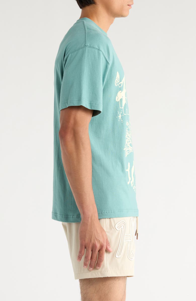 HONOR THE GIFT Family Tree Graphic T-Shirt, Alternate, color, Green