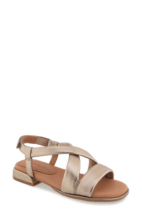 GENTLE SOULS BY KENNETH COLE Heather Slingback Sandal in Gravel Leather 