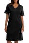 Moments Short Sleeve V-Neck Cotton Nightgown