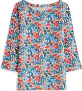 Seasalt Cornwall Easel Stretch Organic Cotton Top