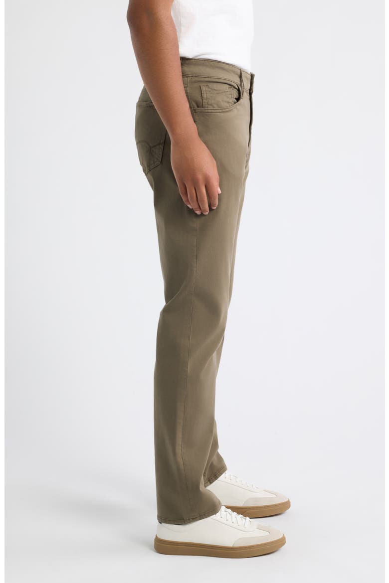 Zach Straight Leg Jeans, Alternate, color, KHAKI TWILL