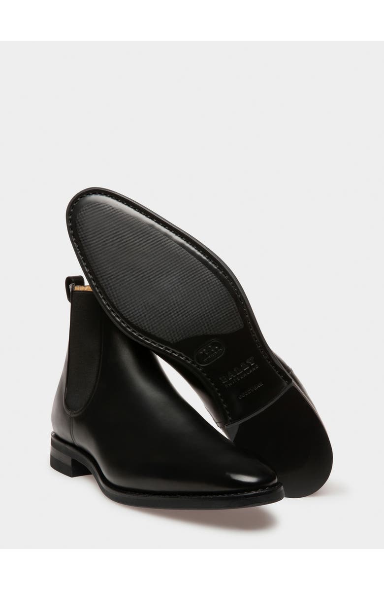 Bally Scribe Novo Booties In Calf Leather, Alternate, color, Black