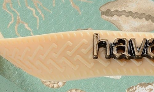 Shop Havaianas Top Tropicalia Flip Flop In Coast Green
