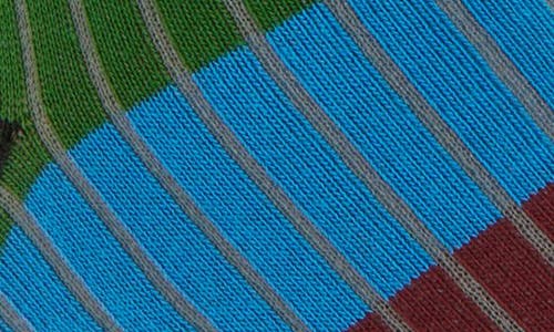 Paul Smith Liam Stripe Cotton Blend Socks In Multi