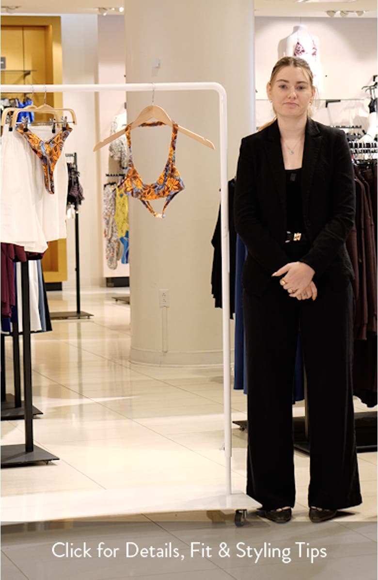 Crop Halter Bikini Top, sales video thumbnail