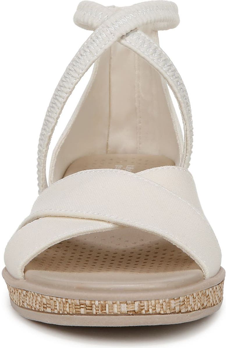 LifeStride Bali Wedge Sandal, Alternate, color, Cream