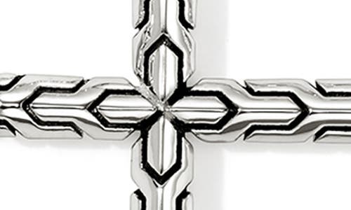 John Hardy Jh Essential Cross Bracelet In Silver