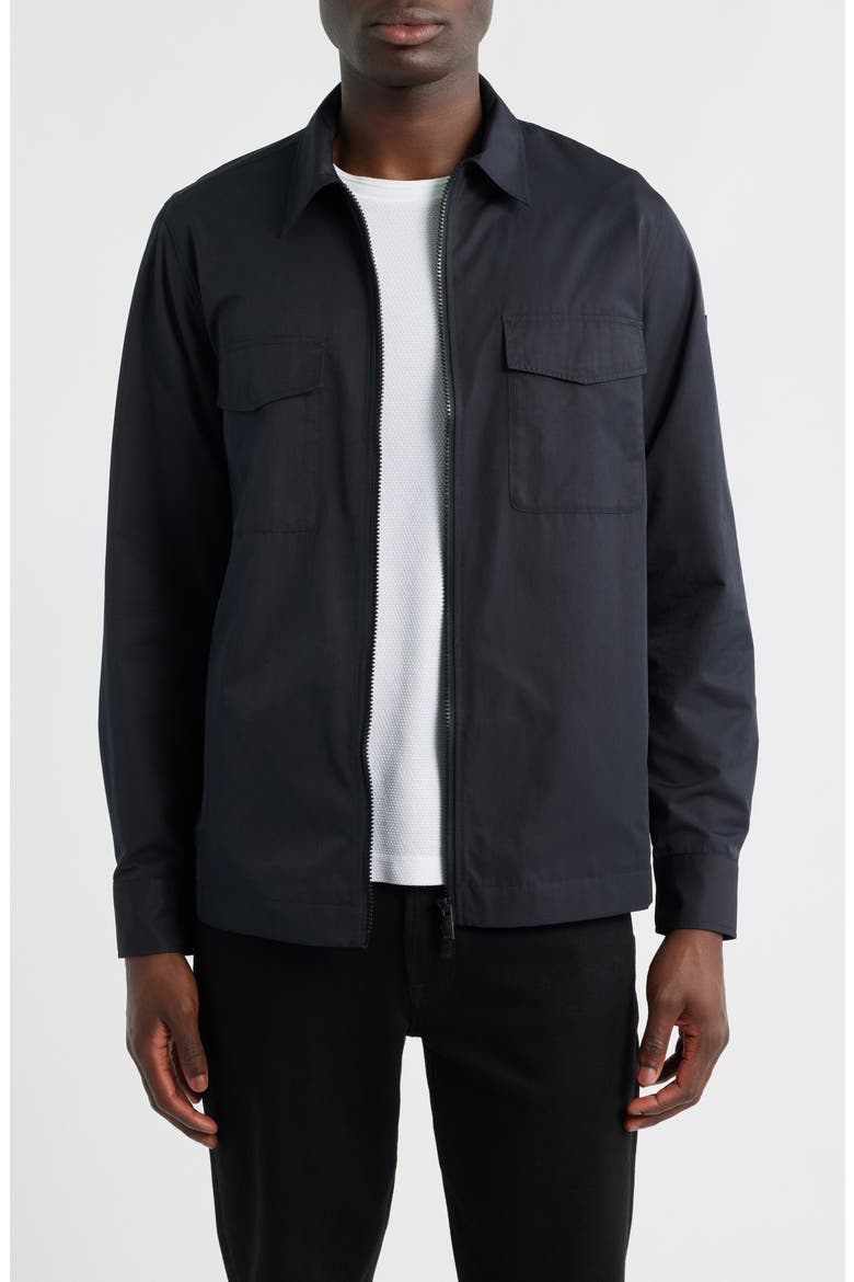 Olson Shirt Jacket, Main, color, BLACK