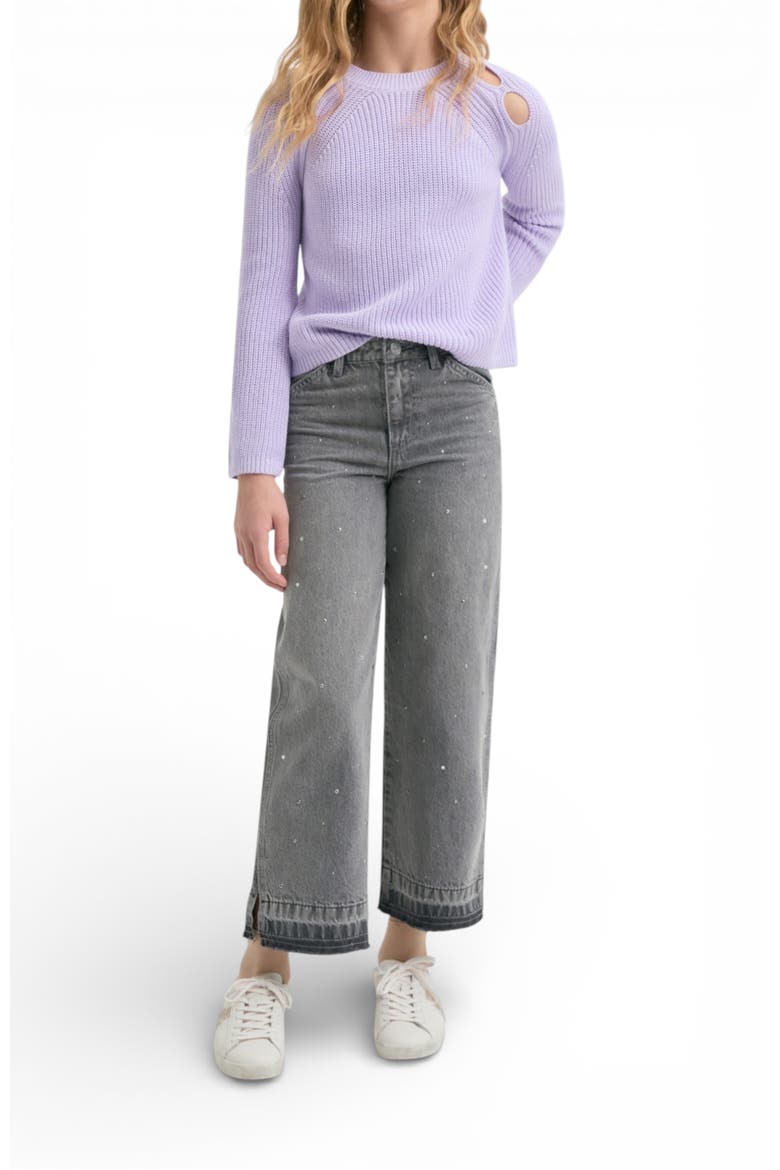 Girls Niza Tricot, Alternate, color, Lilac