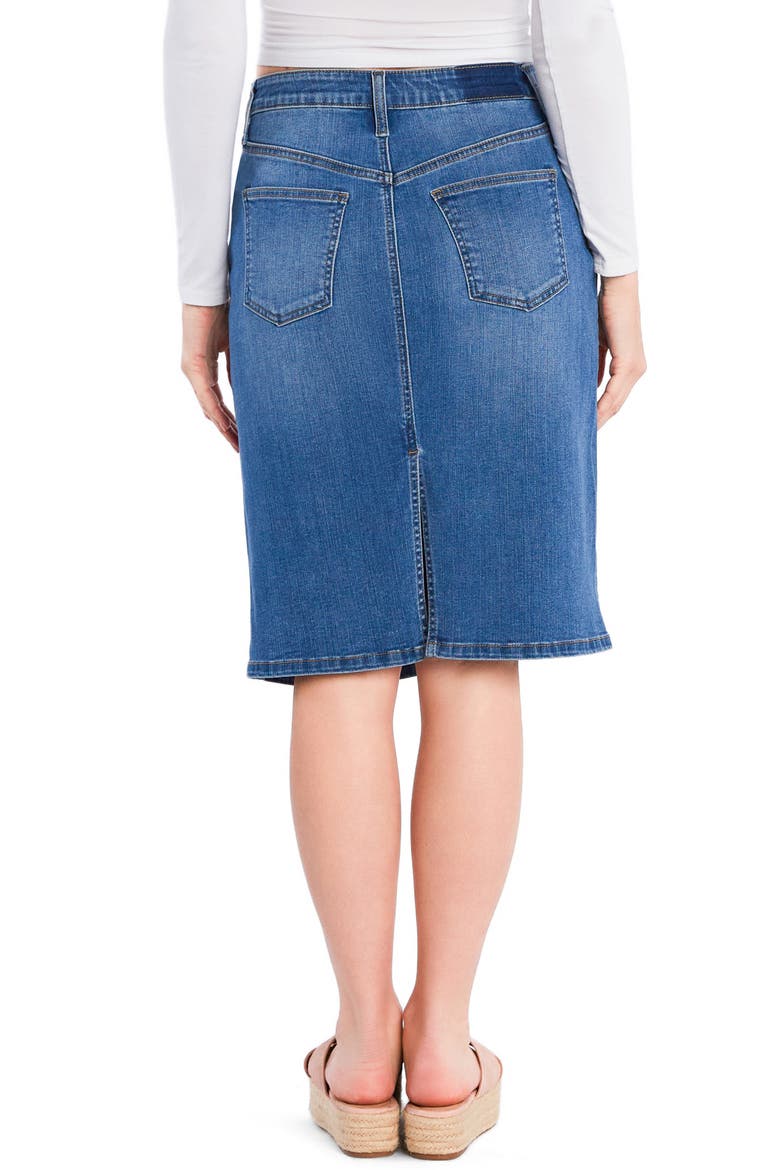 Daily Denim Midi Skirt, Alternate, color, DAILY DENIM