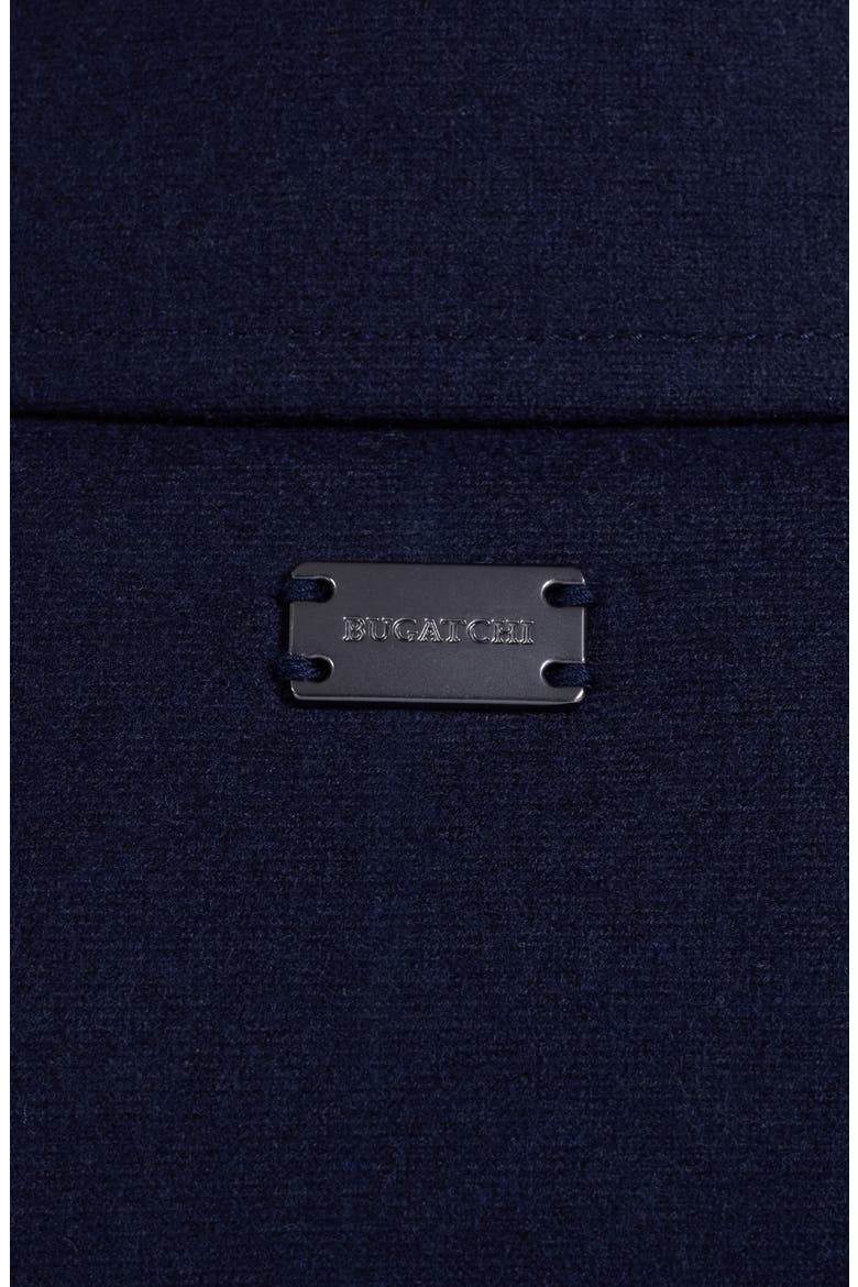 Wool Blend Shirt Jacket, Alternate, color, NAVY