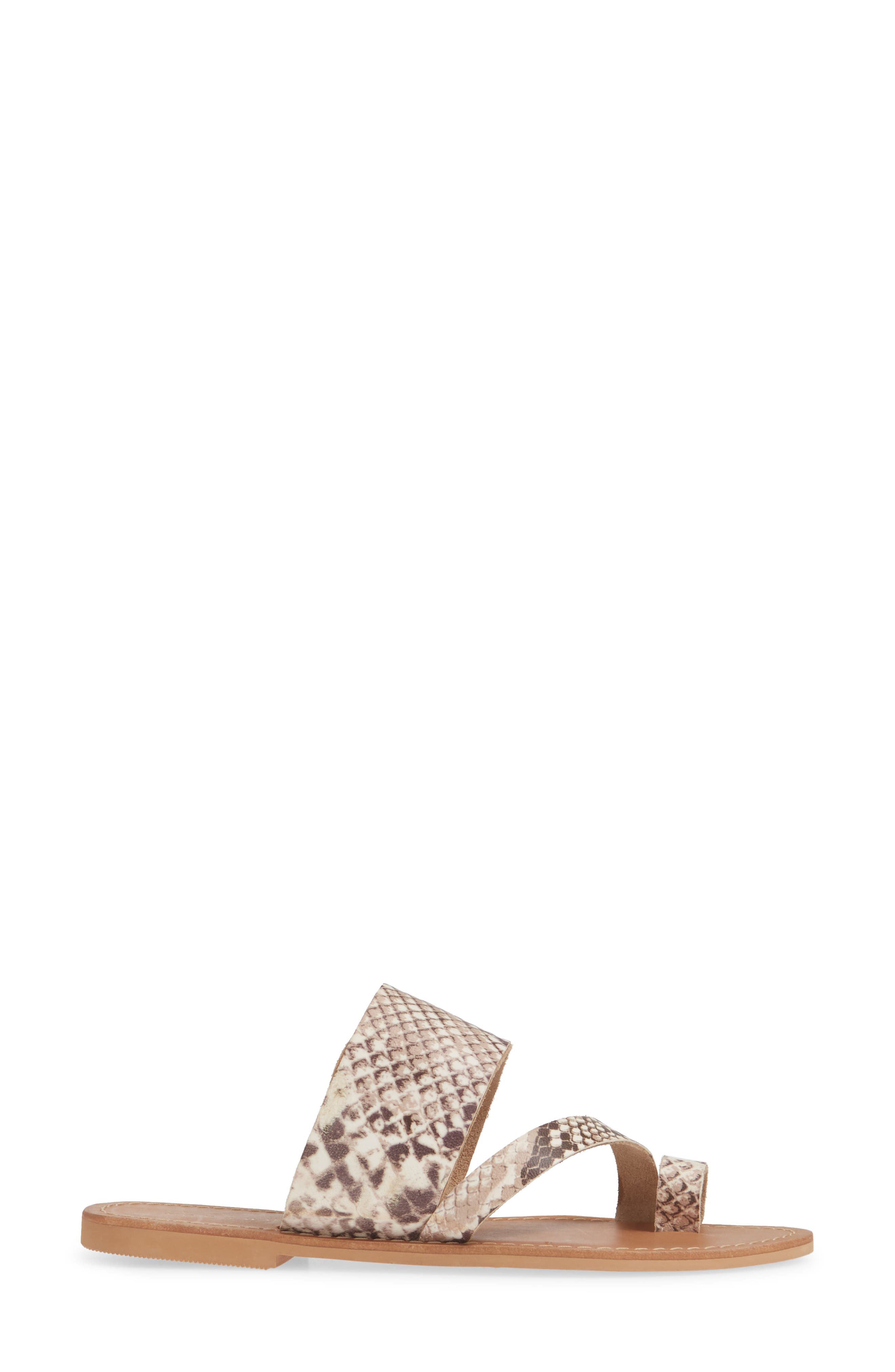 Honey Slide Sandal, Alternate, color, NUDE MULTI