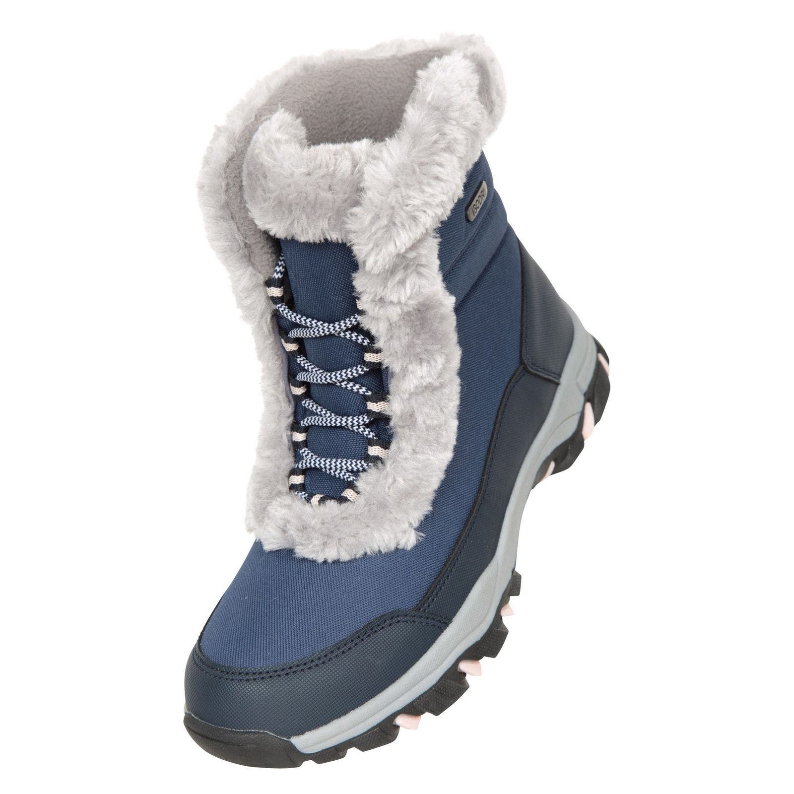 Ohio Thermal Short Shaft Snow Boots, Alternate, color, Blue